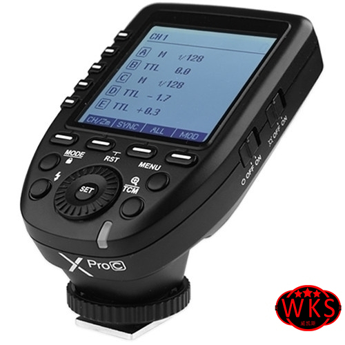 Godox XProC TTL Wireless Flash Trigger for Canon Cameras