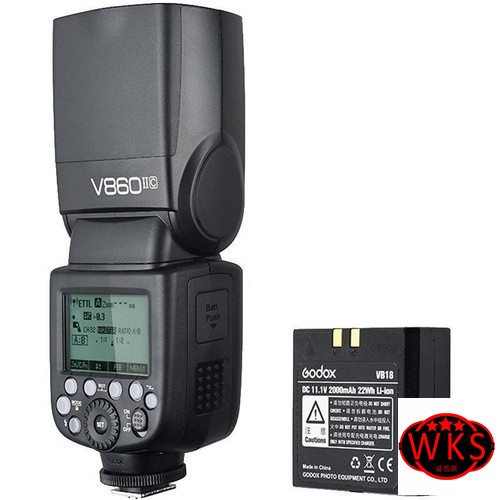 Godox VING V860IIO TTL Li-Ion Flash Kit for Cameras
