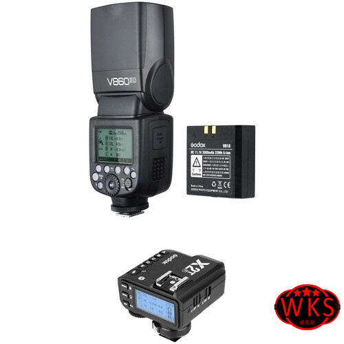 Godox VING V860IIF Flash Kit with Camera Trigger X2 for FUJIFILM