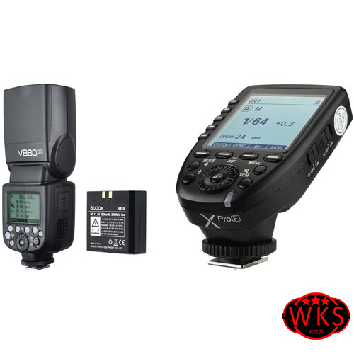 Godox VING V860IIF TTL Li-Ion Flash with XPro TTL Trigger Kit for FUJIFILM Cameras