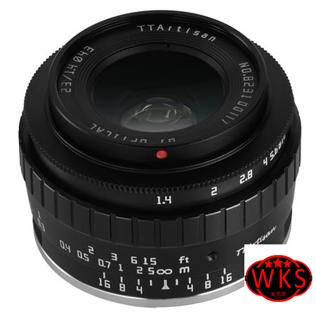 TTArtisan 23mm f/1.4 APS-C Lens for MFT Olympus/Lumix Cameras, Black