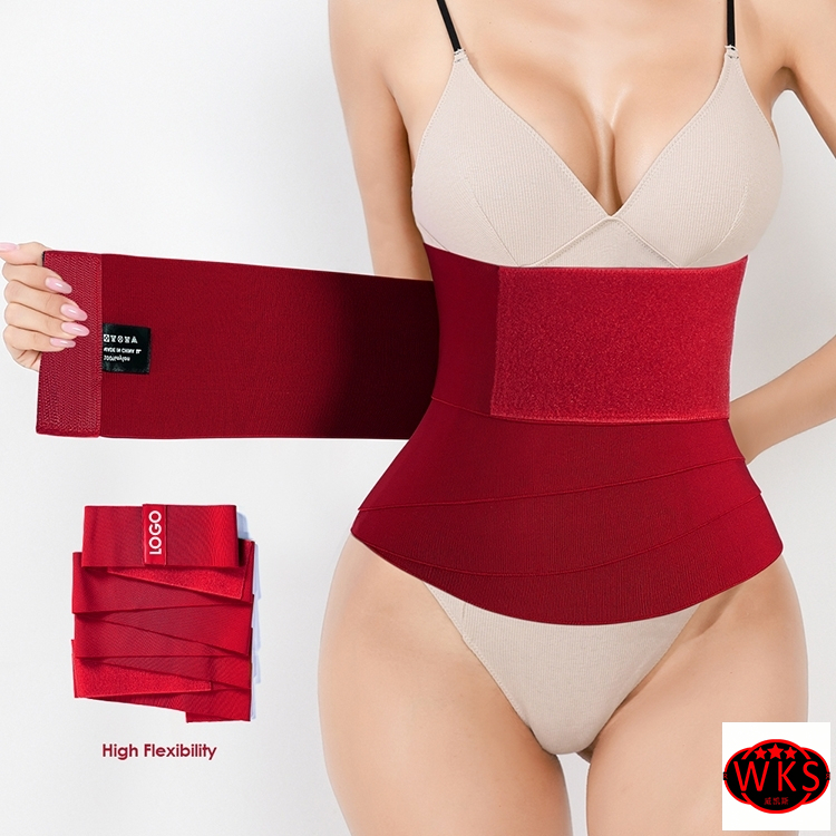 Elastic Body Tummy Stomach Wrap Waist Belly Band Waist Trainer