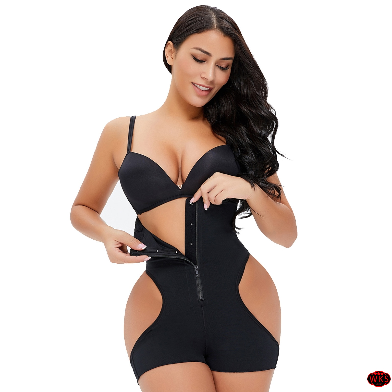 Flat High Waist Underbust Bodysuit Waist Trainer Butt LifT